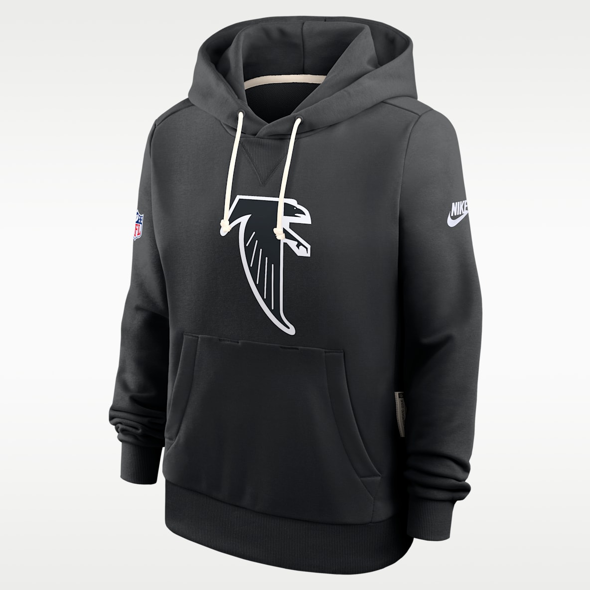 Atlanta Falcons Alt Pack Sudadera con gorro sin cierre Nike Dri-FIT de la NFL para mujer