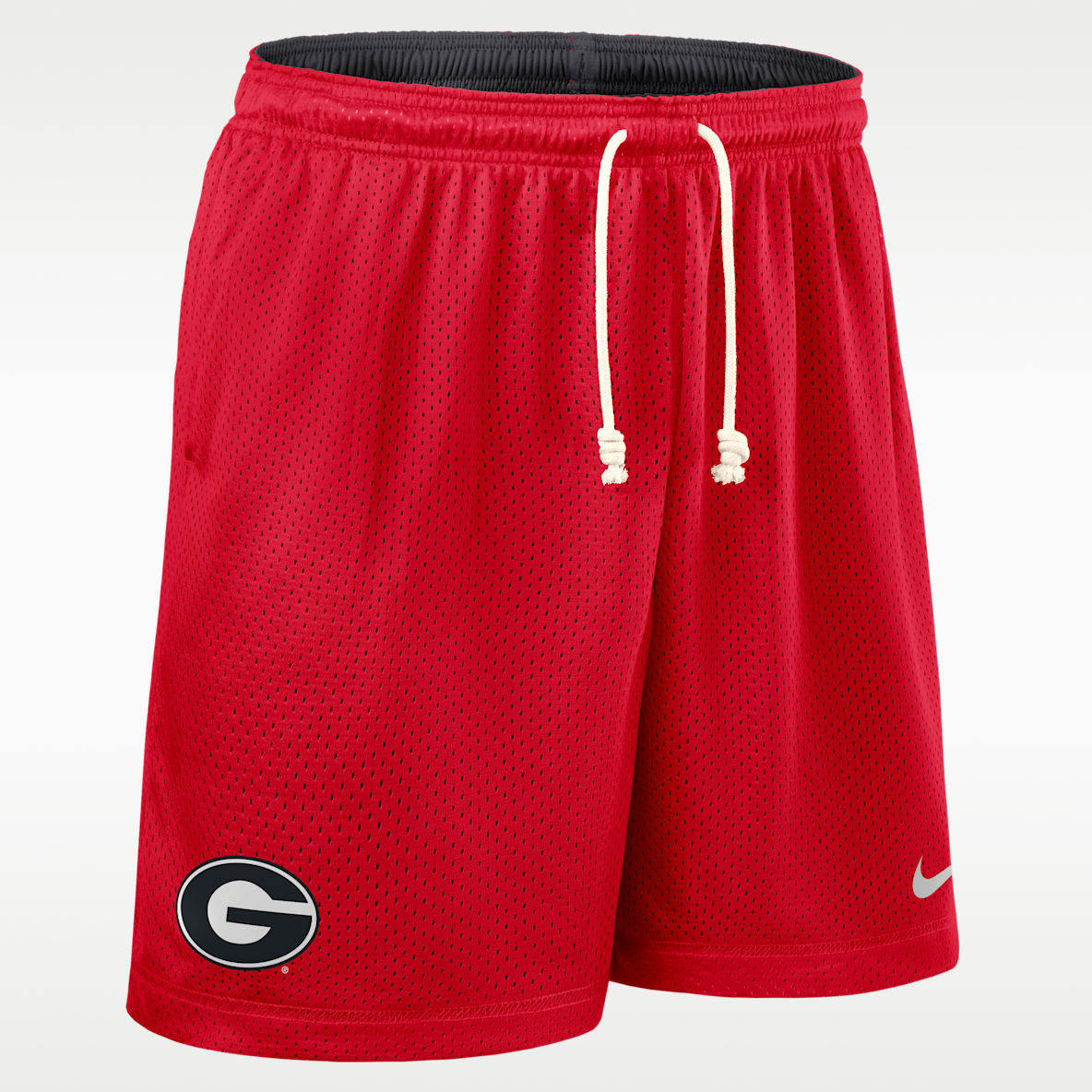 Georgia Sideline Reversible Shorts universitarios Nike Dri-FIT para hombre