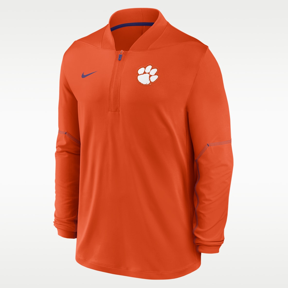 Clemson Sideline Men's Nike Dri-FIT College 1/2-Zip Top