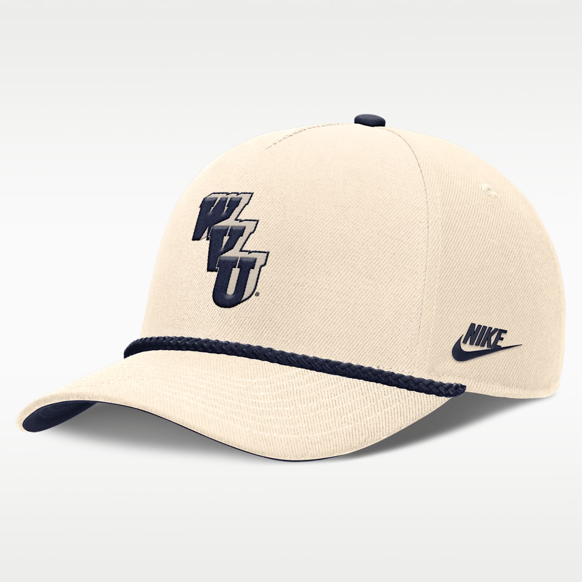 West Virginia Legacy Vintage Rope Rise Men's Nike College Adjustable Hat