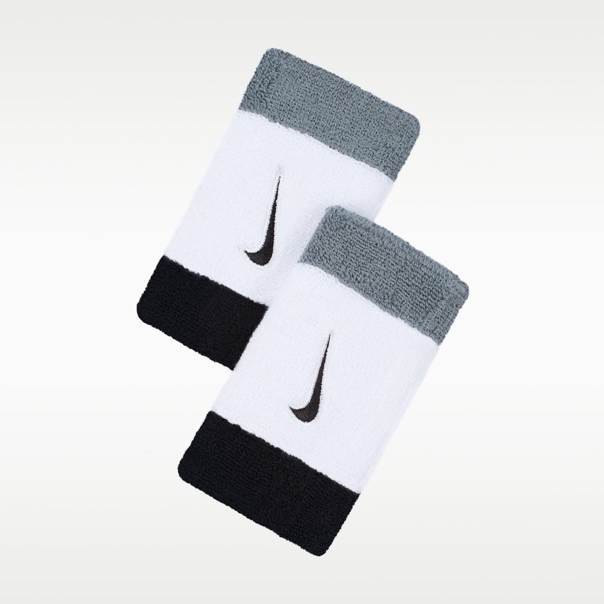 나이키 스우시 더블와이드 리스트밴드 2.0(2팩)