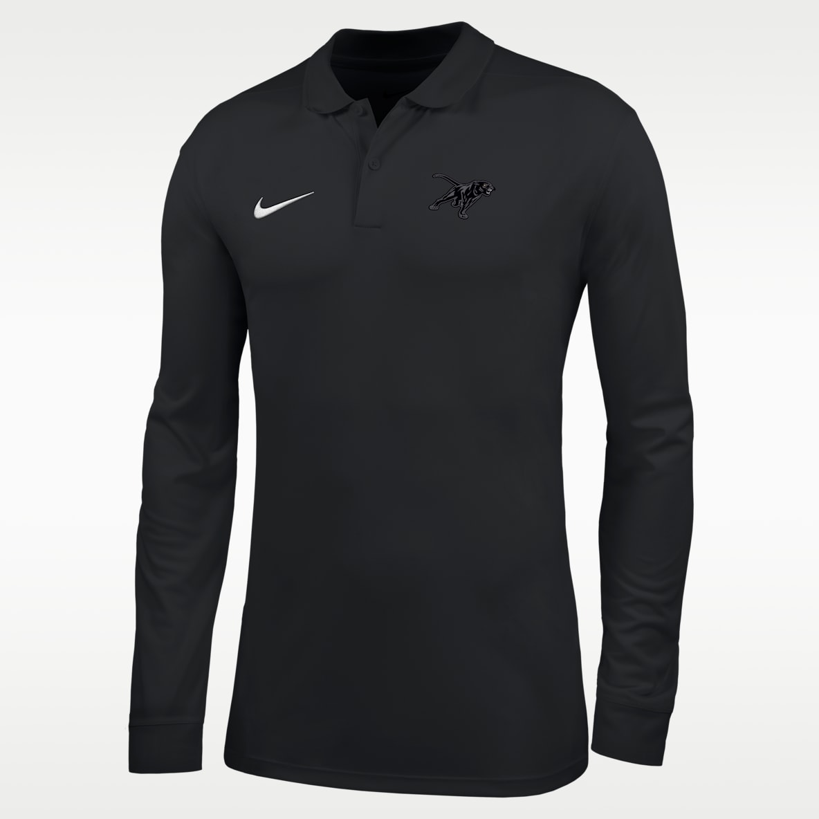 Nike College (Prairie View A&M University) Men's Dri-FIT Long-Sleeve Polo