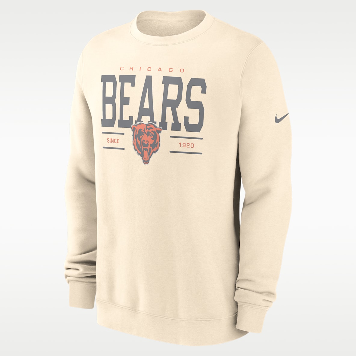 Chicago Bears Club Men's Nike NFL Pullover Crew