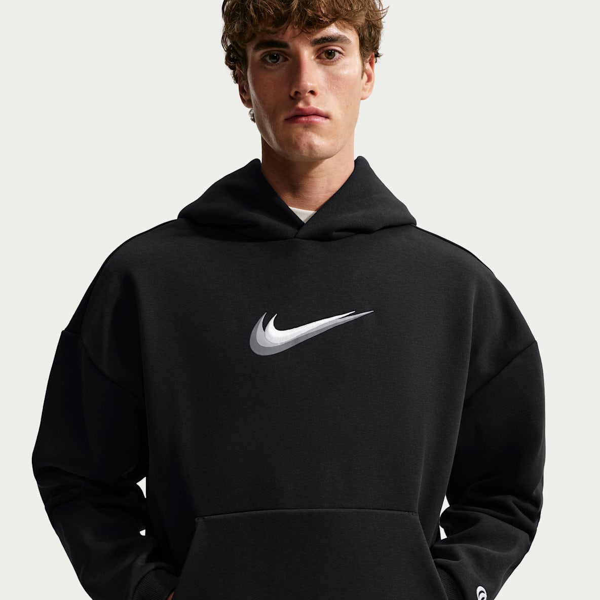 Caitlin Clark Sudadera con gorro sin cierre de básquetbol Therma-FIT cepillada para hombre