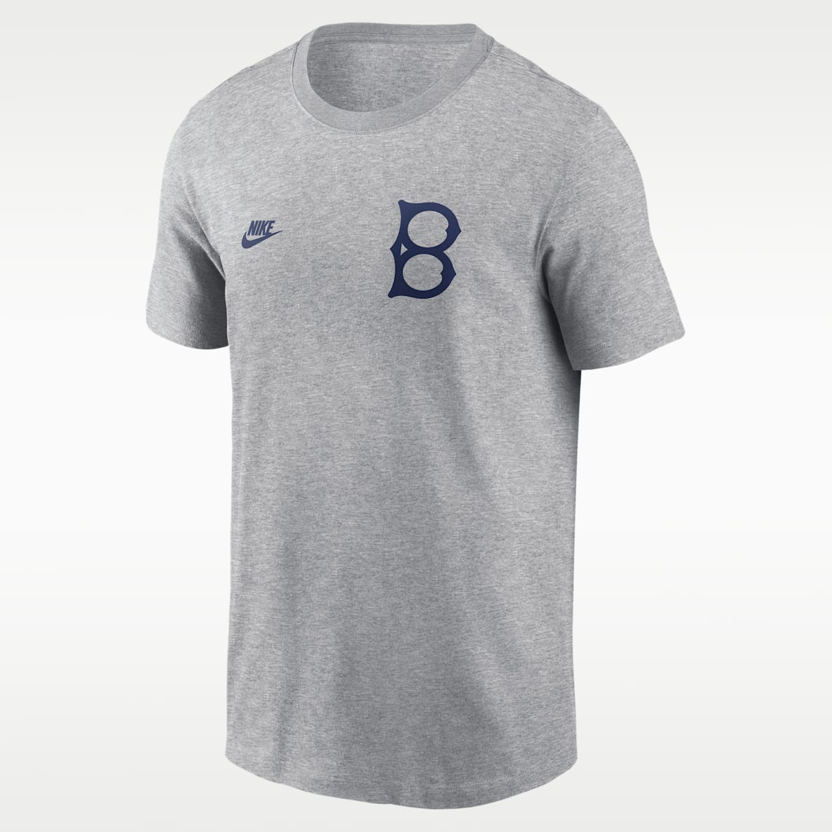 Brooklyn Dodgers Cooperstown 2-Hit Large Logo Men's Nike MLB T-Shirt