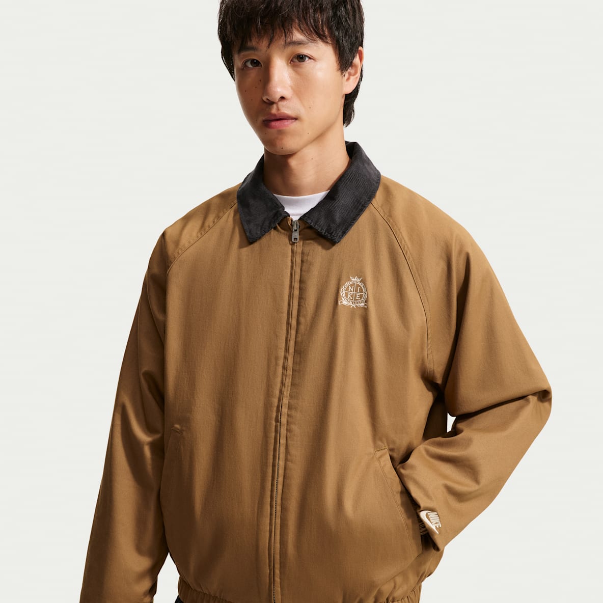 나이키 클럽 남성 캠퍼스 재킷