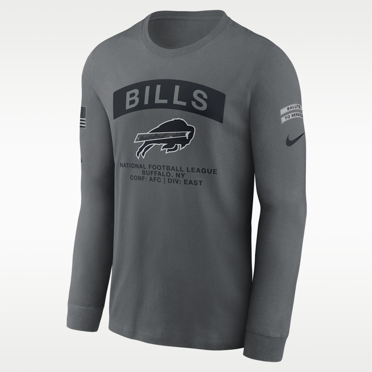 Buffalo Bills Salute to Service Men's Nike NFL Long-Sleeve T-Shirt