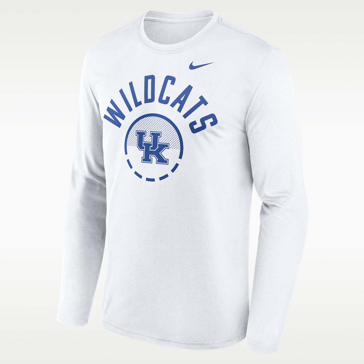 Kentucky Courtside Men's Nike Dri-FIT College Long-Sleeve T-Shirt