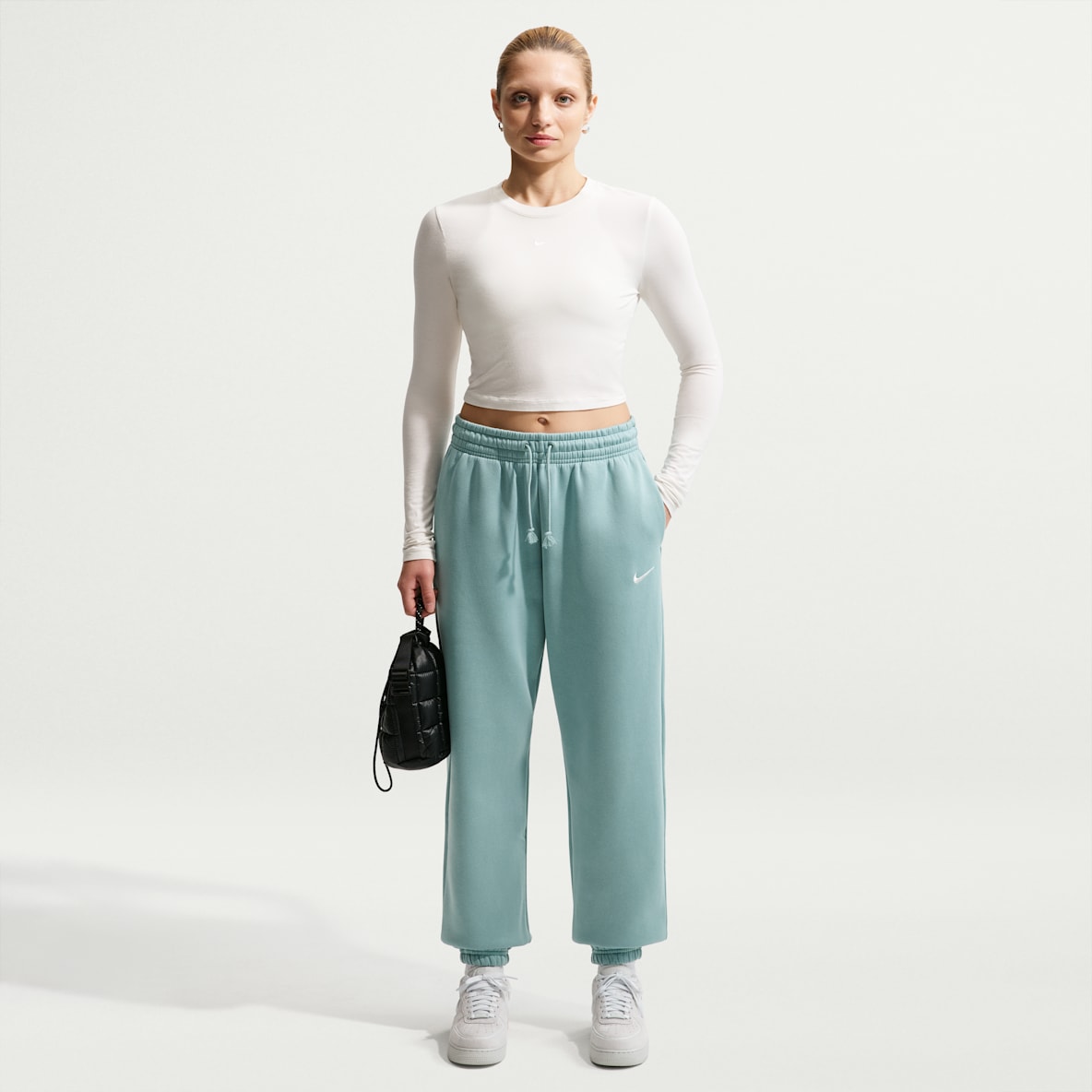 Nike Sportswear Phoenix Fleece Women's High-Waisted Oversized Tracksuit Bottoms