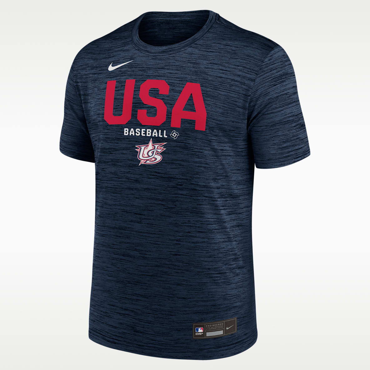 USA Baseball 2026 World Baseball Classic Velocity Men's Nike Dri-FIT T-Shirt