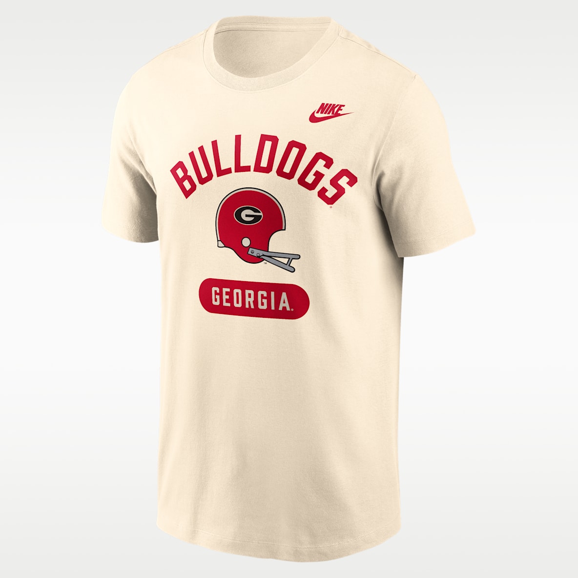 Georgia Legacy Arch Helmet Men's Nike College T-Shirt
