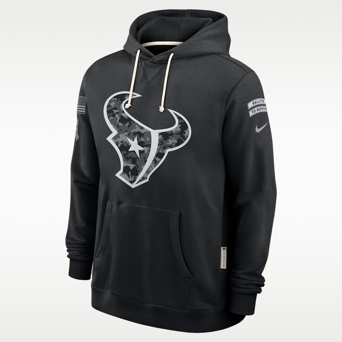 Houston Texans Salute to Service Sideline Men's Nike Dri-FIT NFL Pullover Hoodie