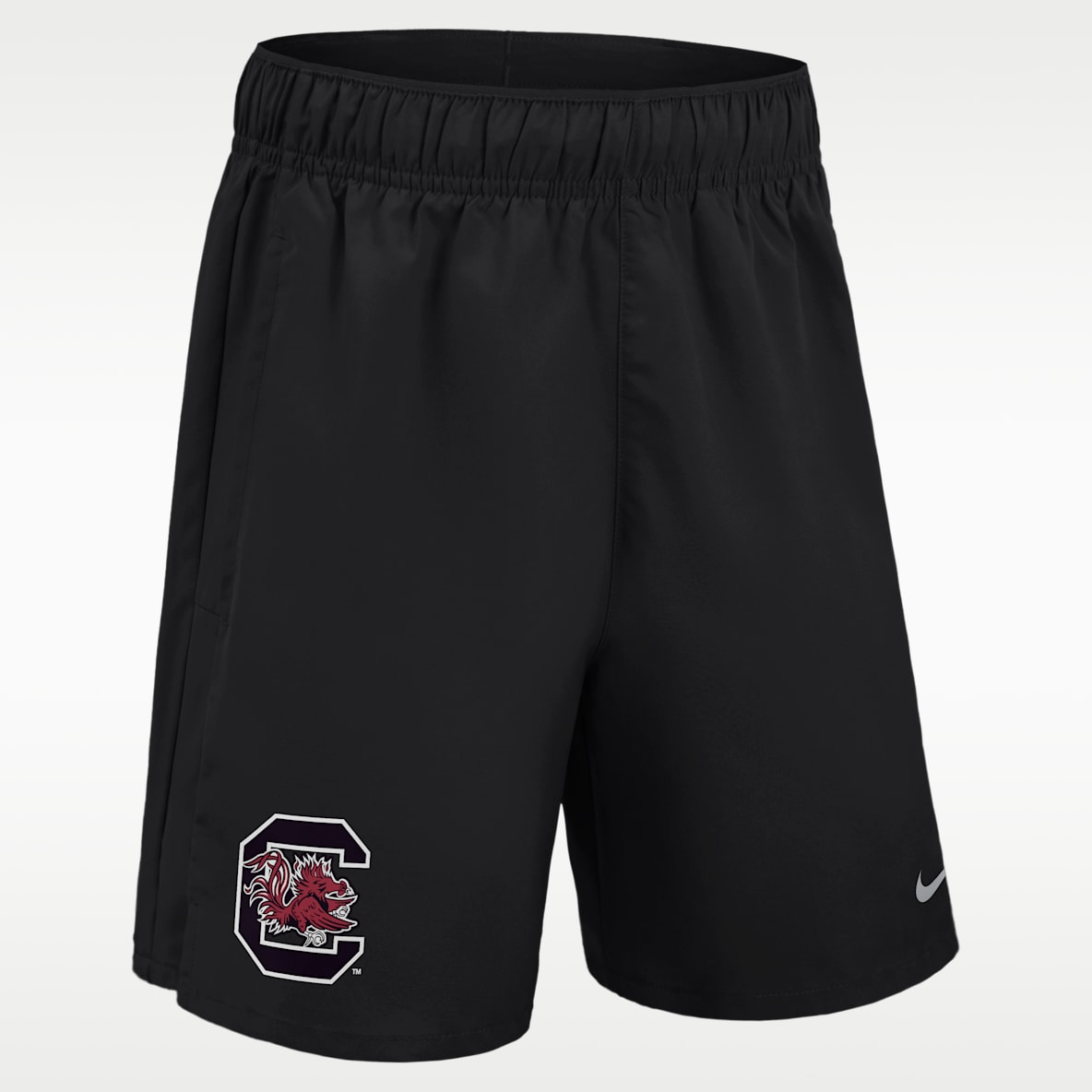 Nike College Challenger (South Carolina Gamecocks) Shorts Dri-FIT para niños talla grande