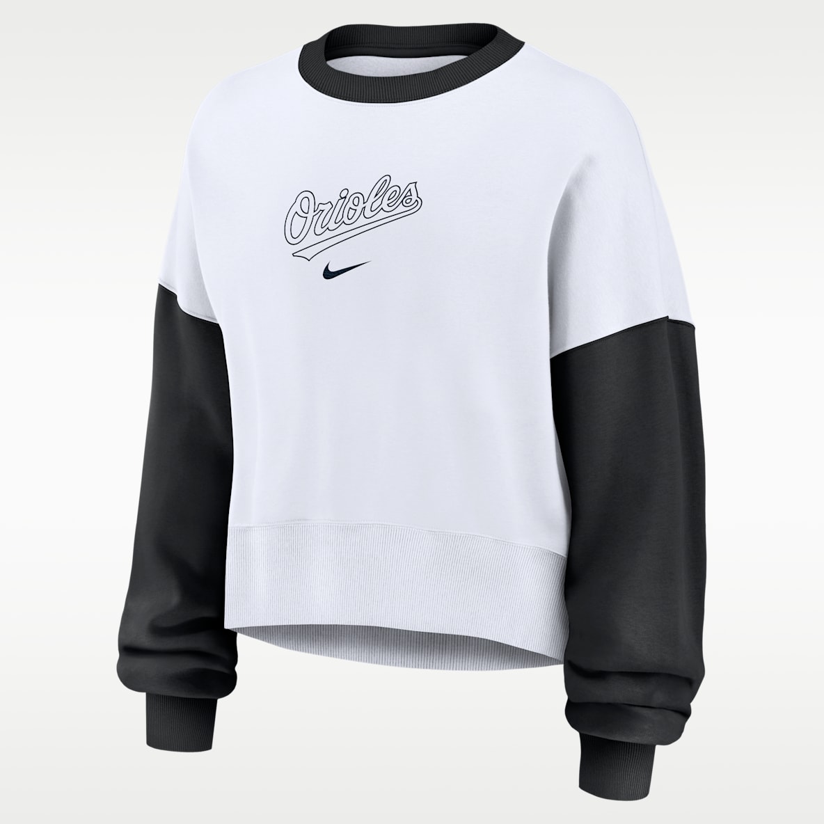 Baltimore Orioles Primary Women's Nike MLB Pullover Crew