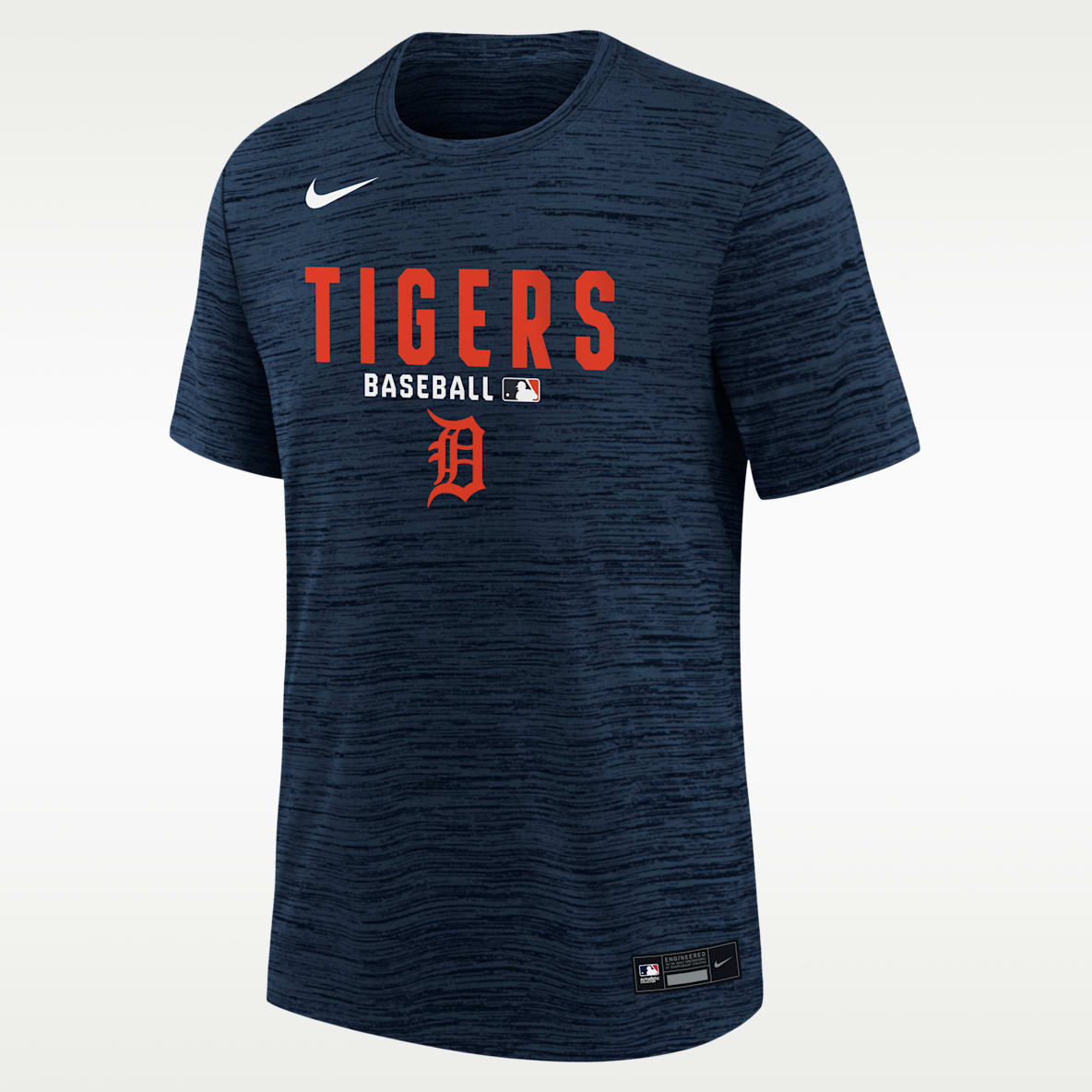 Detroit Tigers Authentic Collection Velocity T-Shirt Big Kids' Nike Dri-FIT MLB T-Shirt