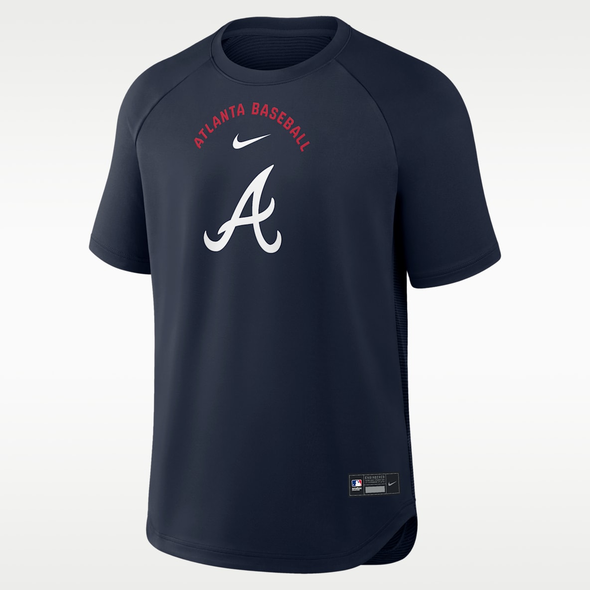 Atlanta Braves Authentic Collection Batting Practice Pregame Men's Nike Dri-FIT MLB Top