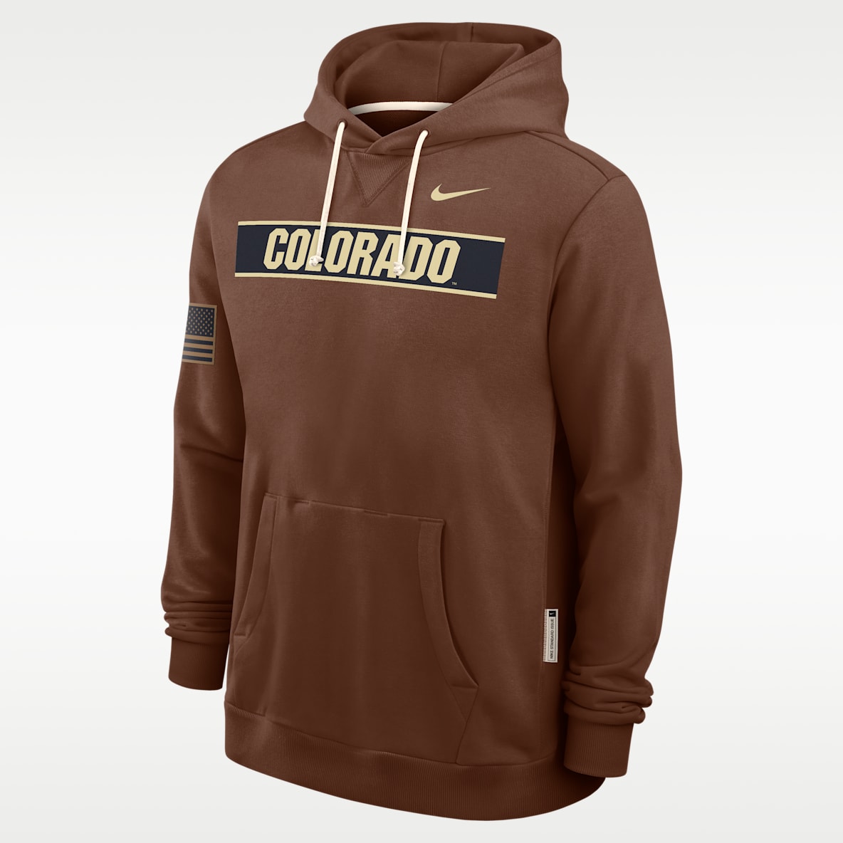 Colorado 2026 Military Appreciation Men's Nike Dri-FIT College Long-Sleeve Hooded Top