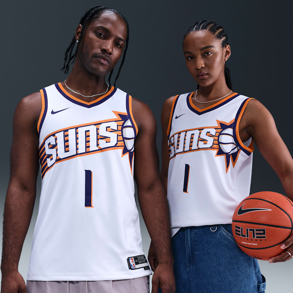 Devin Booker Phoenix Suns 2023/24 Association Edition Nike Dri-FIT NBA Swingman Jersey för män