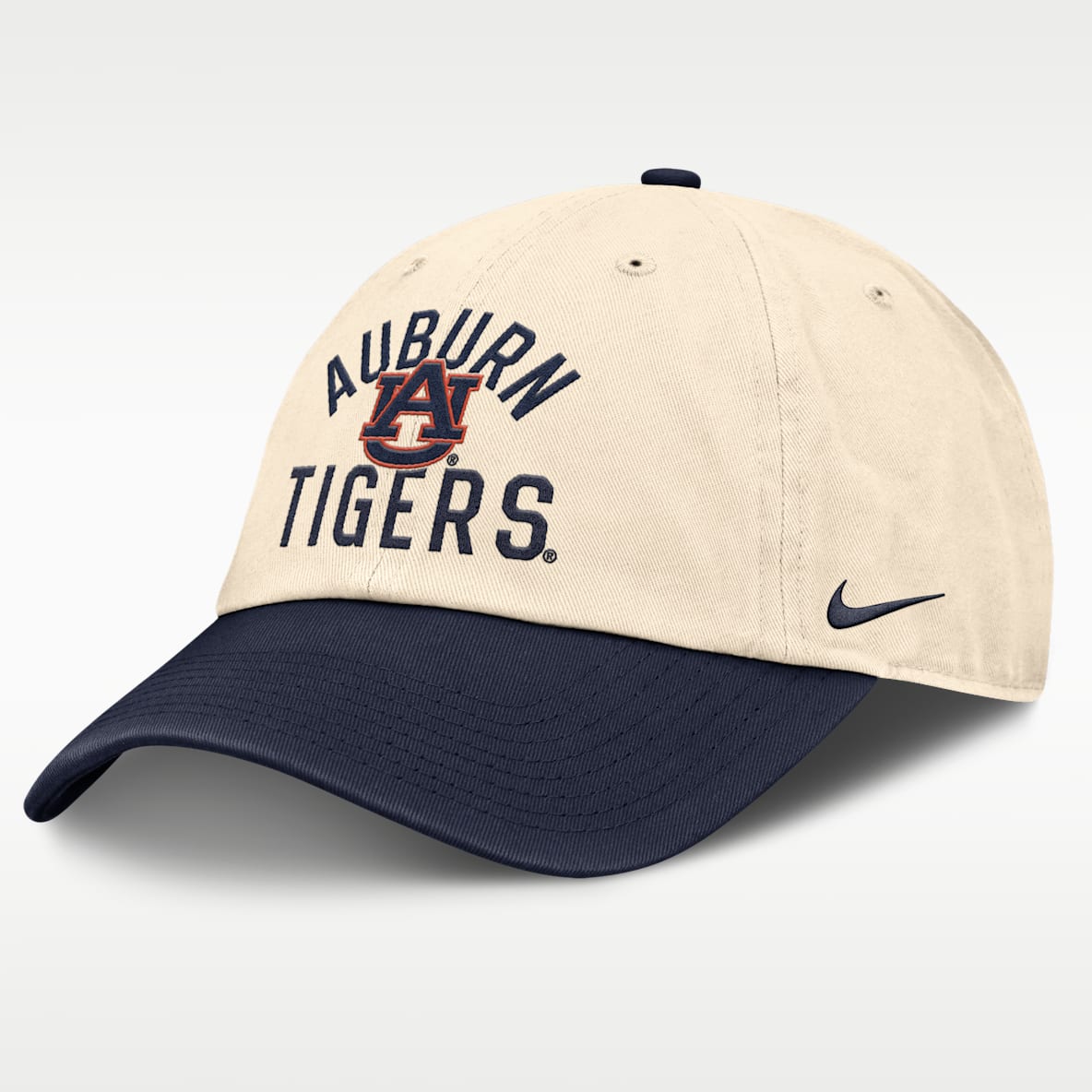Auburn Primetime 2-Tone Club Gorro universitaria Nike ajustable para hombre
