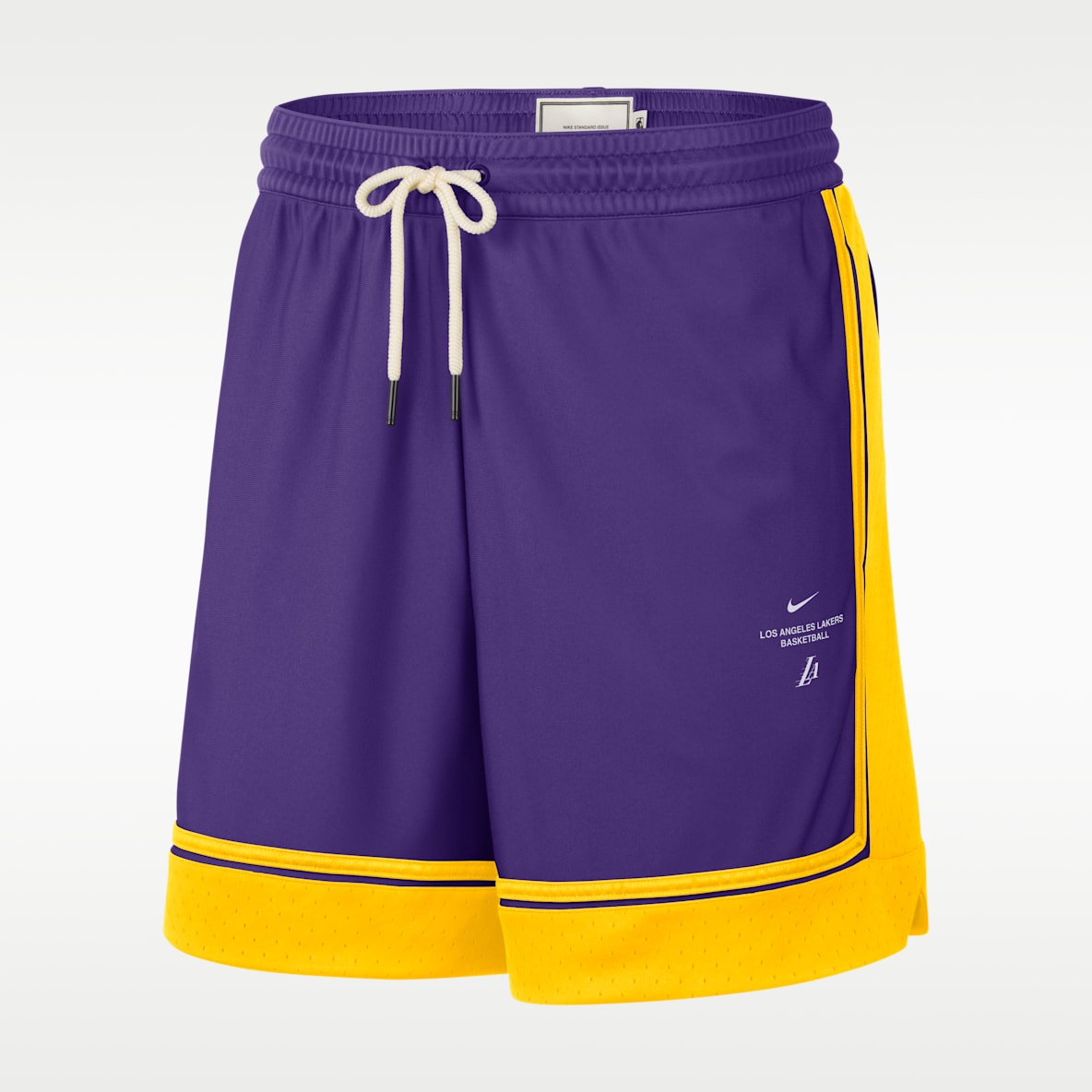 Los Angeles Lakers Standard Issue Men's 6" NBA Shorts