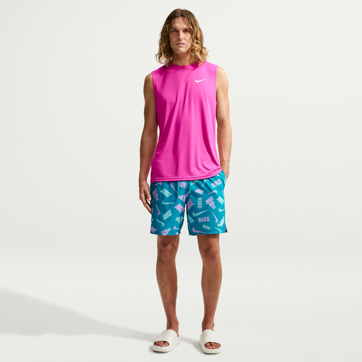 Nike Swim Breaker Men's 7" Brief-Lined Volley Short