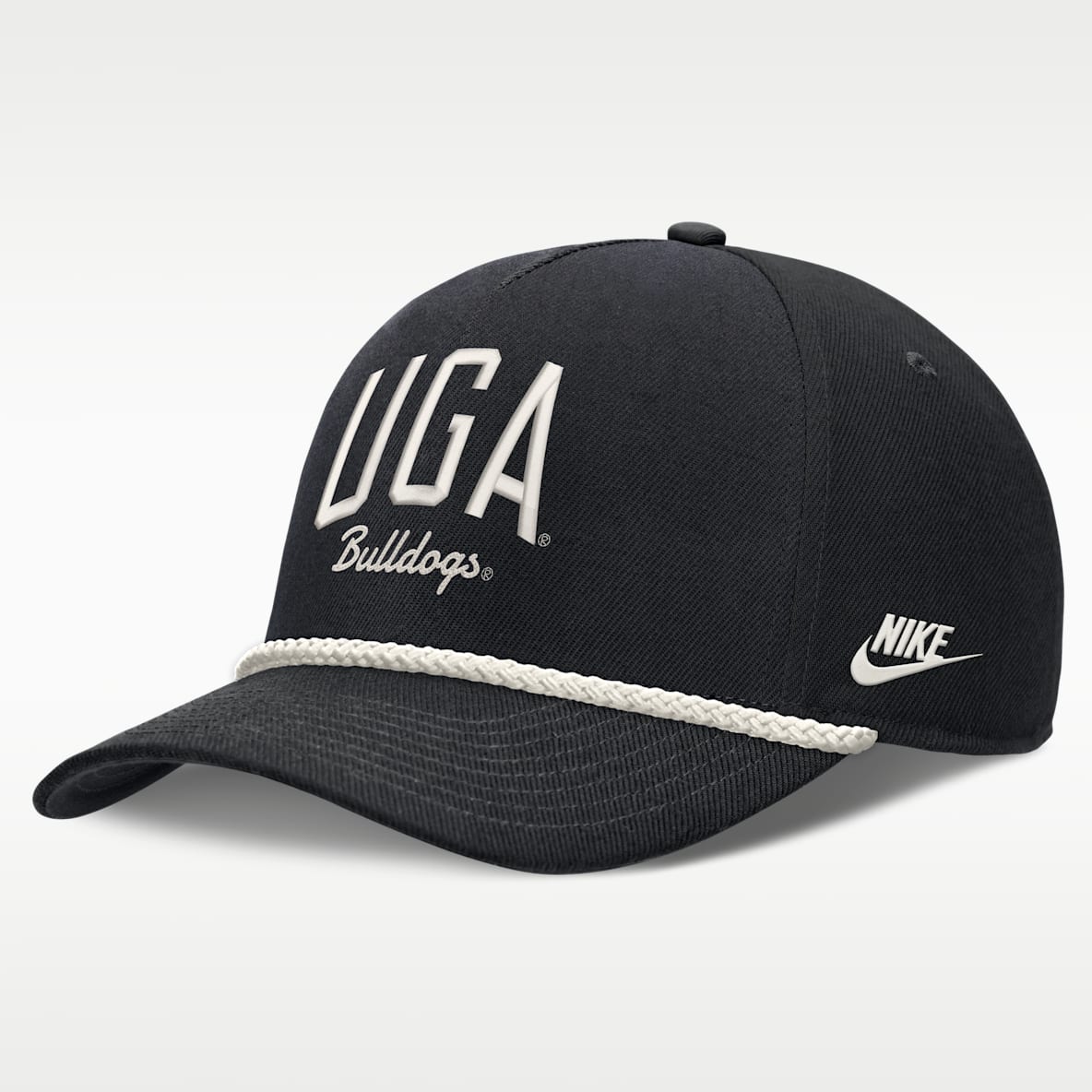 Georgia Legacy Letter Rise Men's Nike Dri-FIT College A-Frame Adjustable Hat