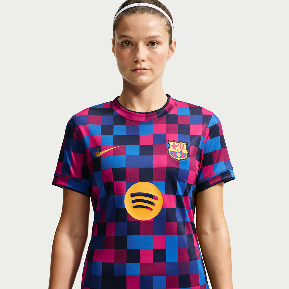 FC Barcelona Women's Nike Dri-FIT Soccer Pre-Match Top