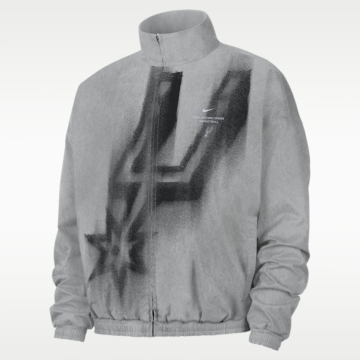 San Antonio Spurs Nike Standard Issue Men's Woven Basketball Jacket