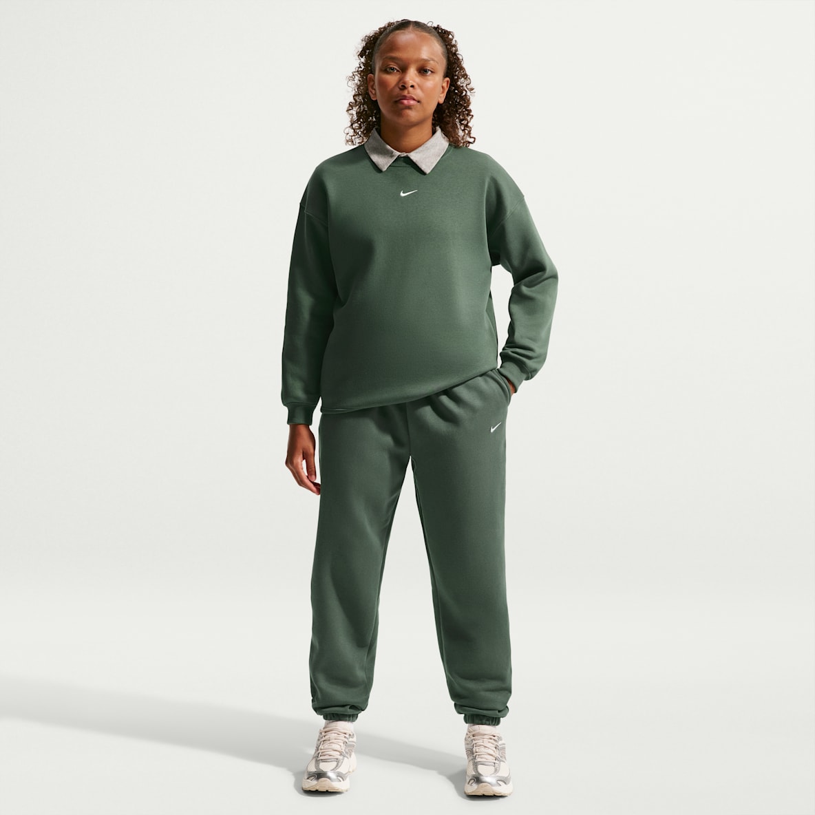 Nike Sportswear Studio Fleece Girls' Loose Pants
