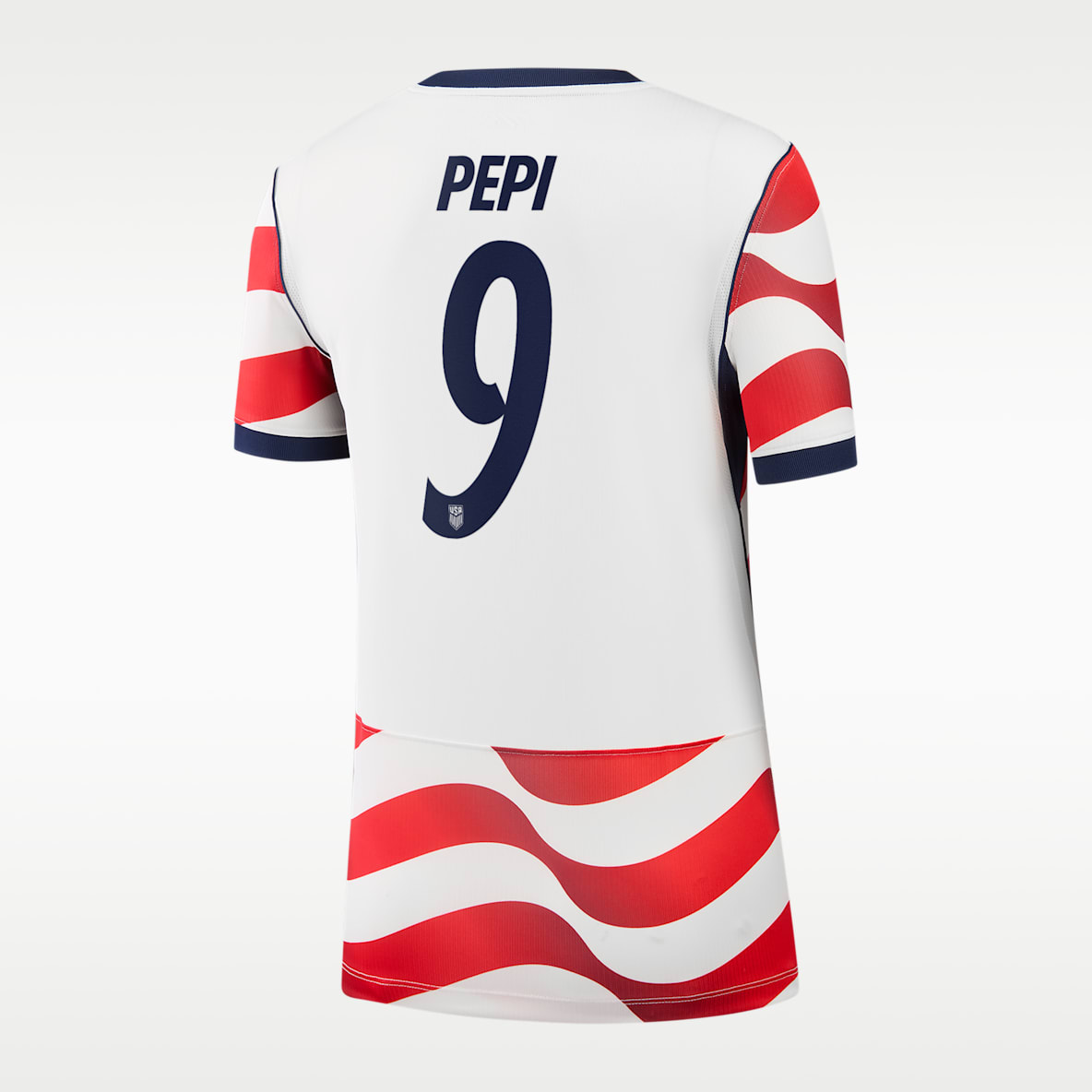 Ricardo Pepi USMNT 2026 Stadium Home Women's Nike Dri-FIT Soccer Jersey
