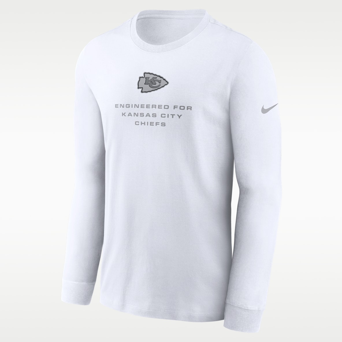 Kansas City Chiefs Team Issue Men's Nike Dri-FIT NFL Long-Sleeve T-Shirt
