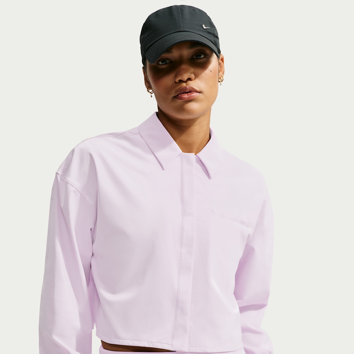 Nike 24.7 PerfectStretch Women's Dri-FIT UV Protection Cropped Long-Sleeve Shirt