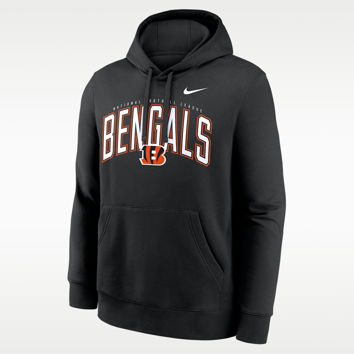 Cincinnati Bengals Club Men's Nike NFL Pullover Hoodie
