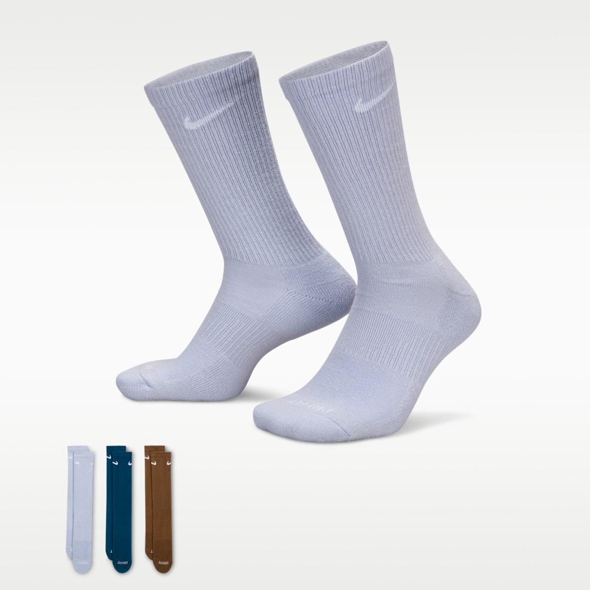 Nike Everyday Plus Cushioned Training Crew Socks (3 Pairs)