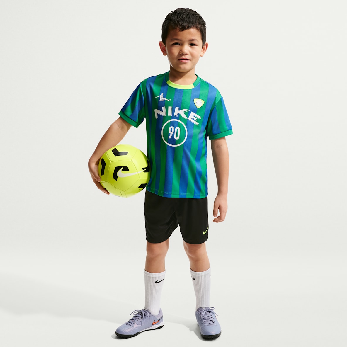 나이키 스포츠웨어 골 모드 리틀키즈 투피스 쇼츠 세트