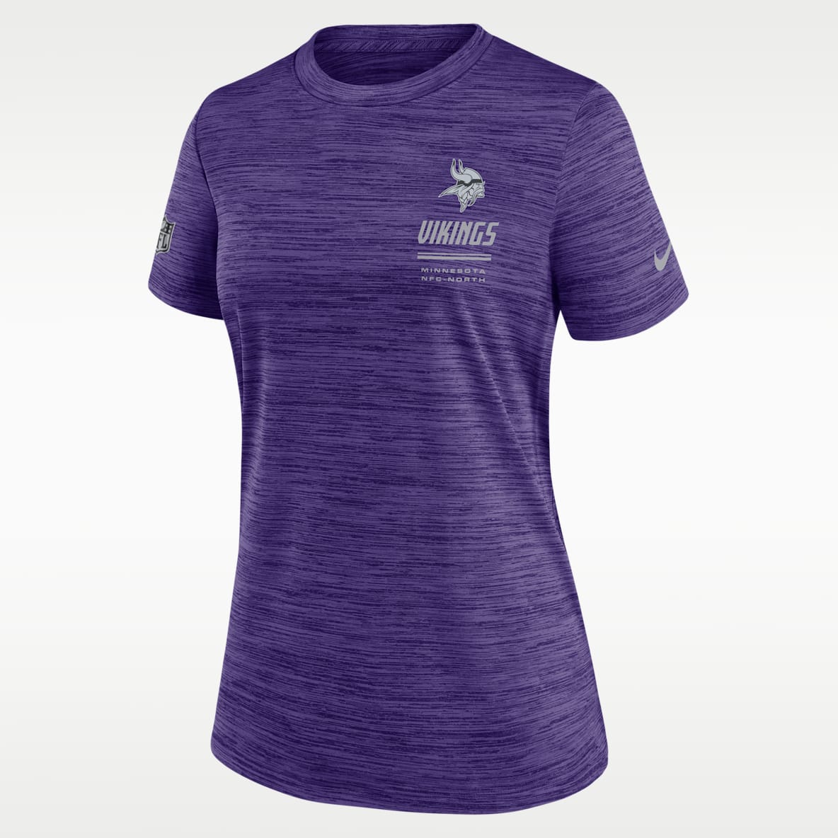 Minnesota Vikings Sideline Velocity Women's Nike Dri-FIT NFL T-Shirt