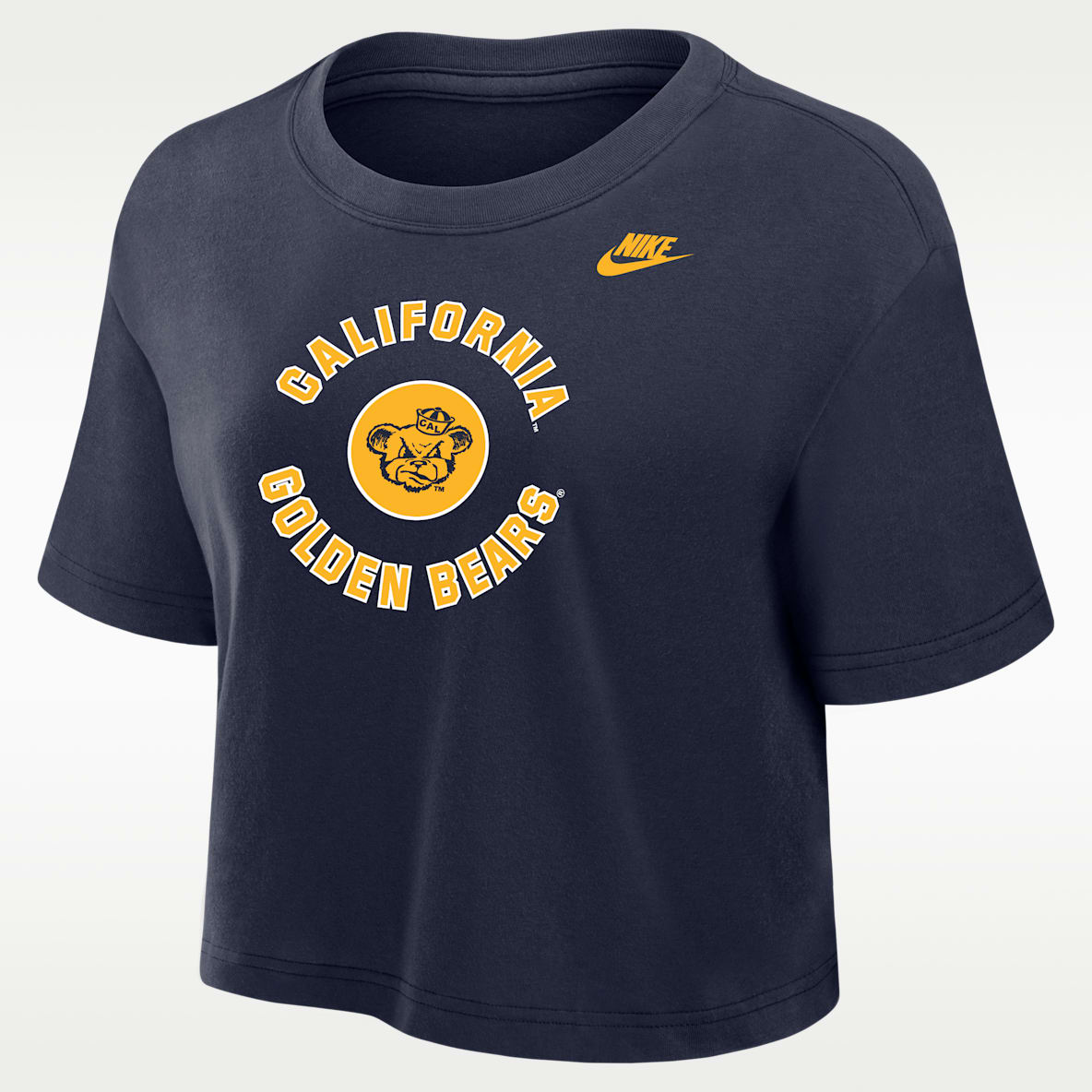 Cal Bears Women's Nike Dri-FIT Cropped T-Shirt