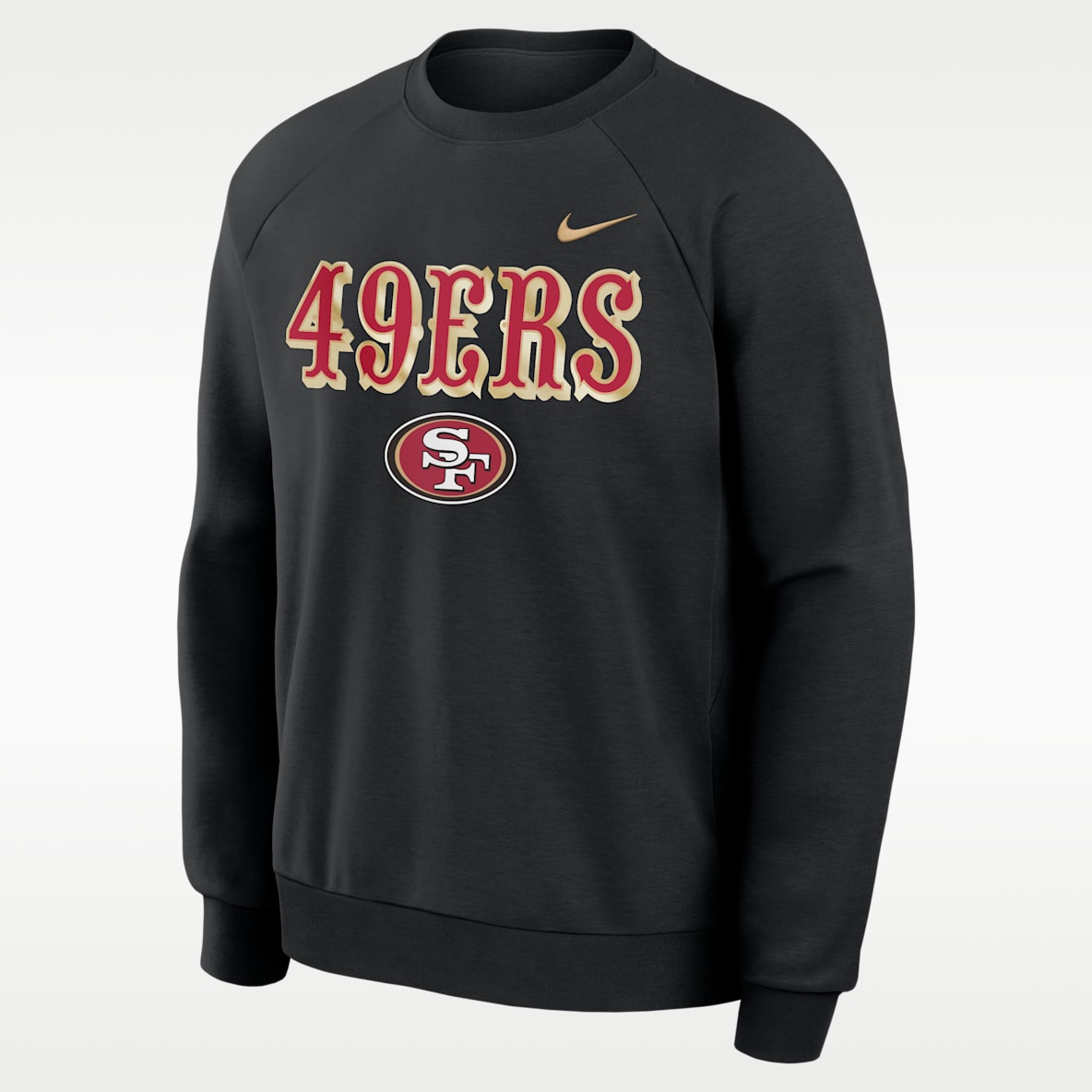 San Francisco 49ers Rivalries Collection Primary Men's Nike Dri-FIT NFL Pullover Crew