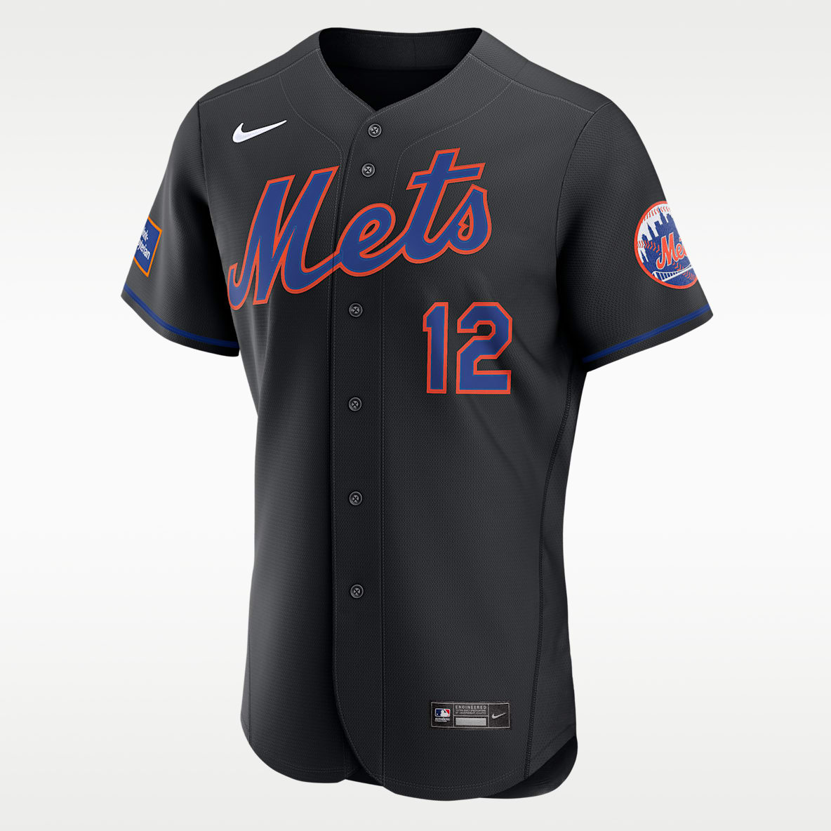 Francisco Lindor New York Mets Men's Nike MLB Authentic Jersey