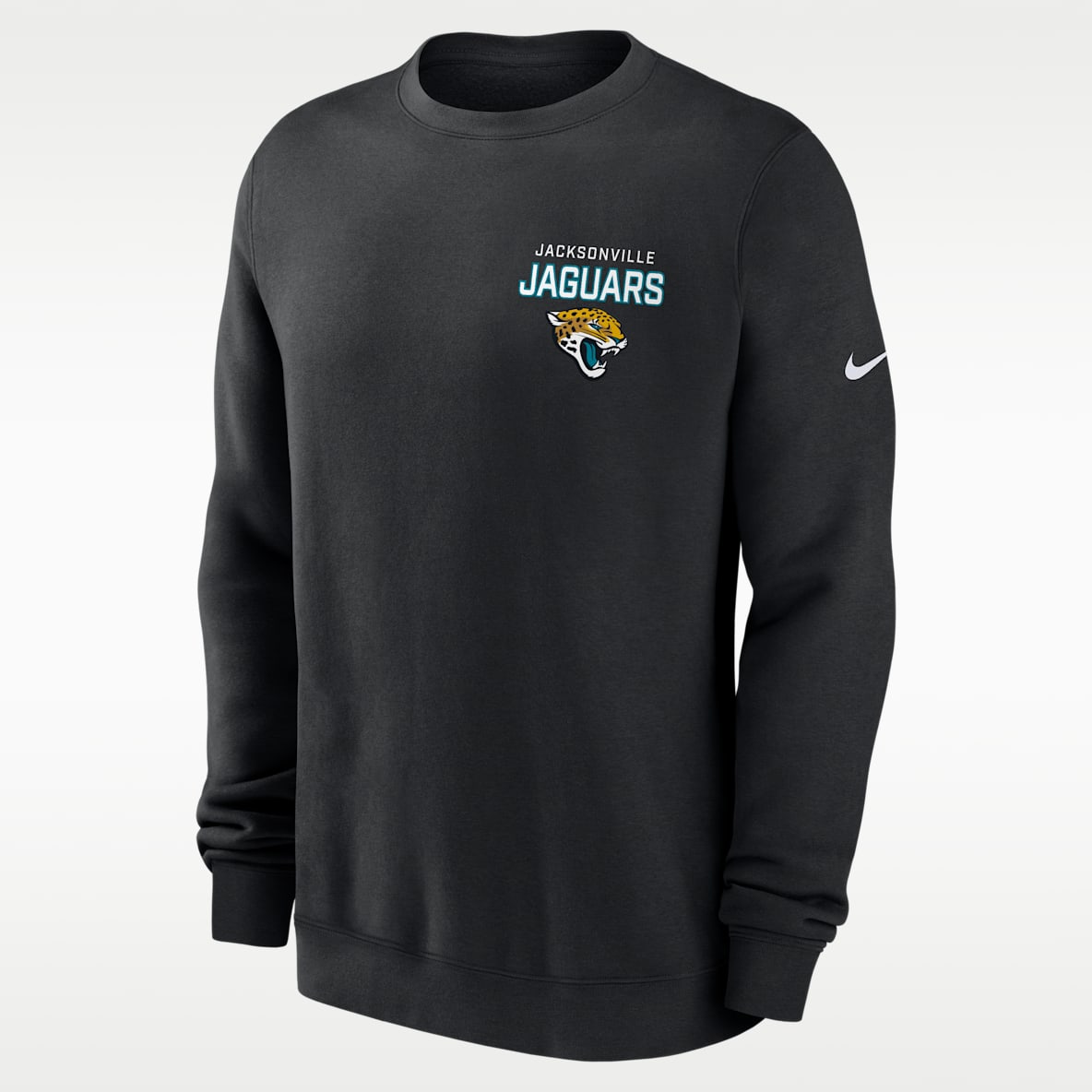 Jacksonville Jaguars Draw Block Club Men's Nike NFL Pullover Crew