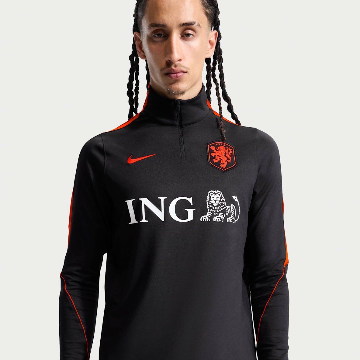 Nederland Strike Nike Dri-FIT voetbaltrainingstop voor heren
