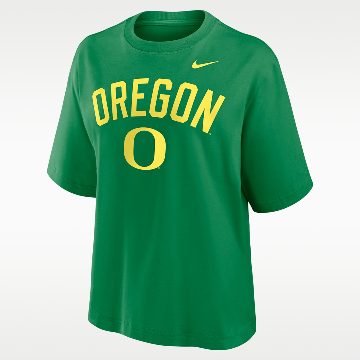 Oregon Arch Over Logo Boxy Women's Nike College T-Shirt