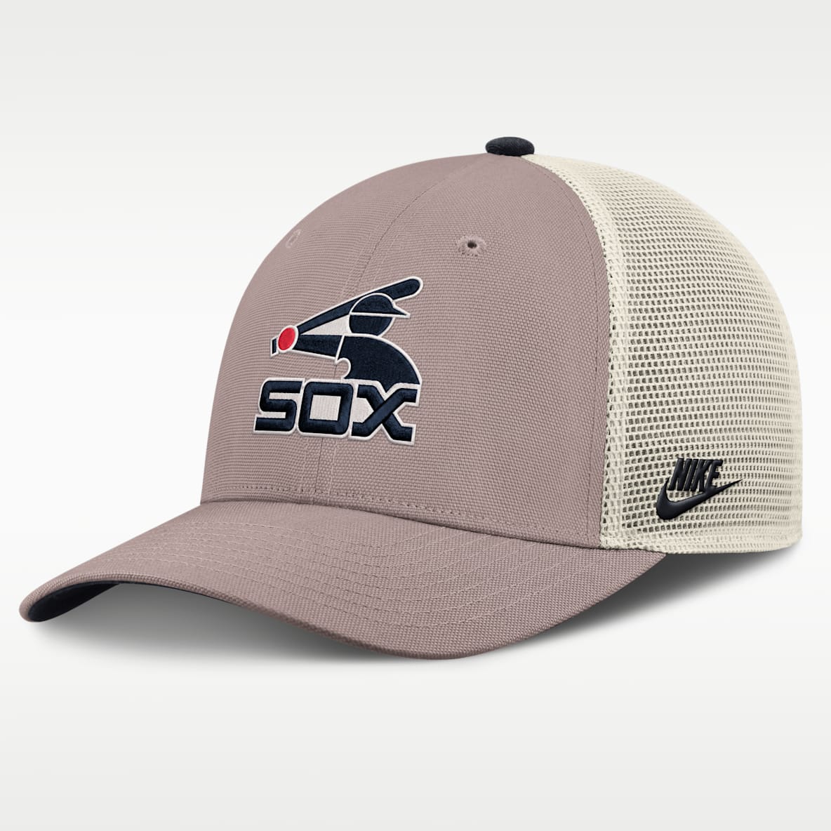 Chicago White Sox Cooperstown Rise Gorra de rejilla Nike de la MLB ajustable para hombre