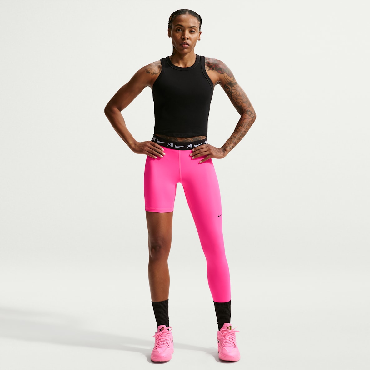 A'ja Wilson Women's A'symmetric Reversible Single-Leg Basketball Leggings