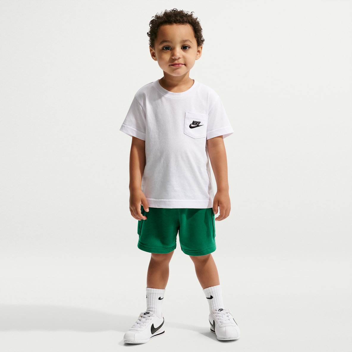 Nike Sportswear Toddler Pocket T-Shirt and French Terry Shorts Set