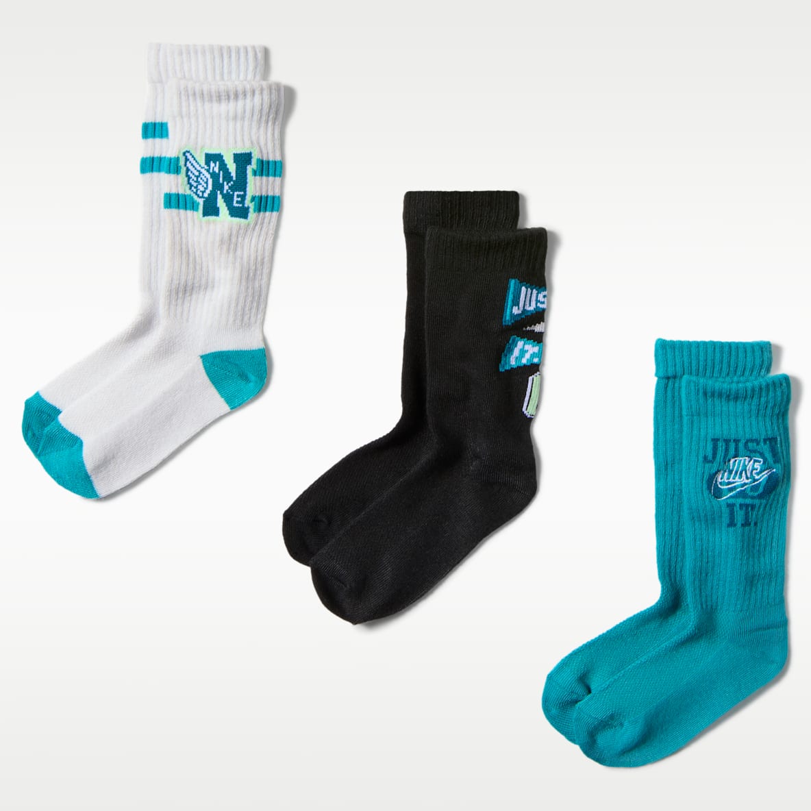 Nike Calcetas multideportes para niños (3 pares)