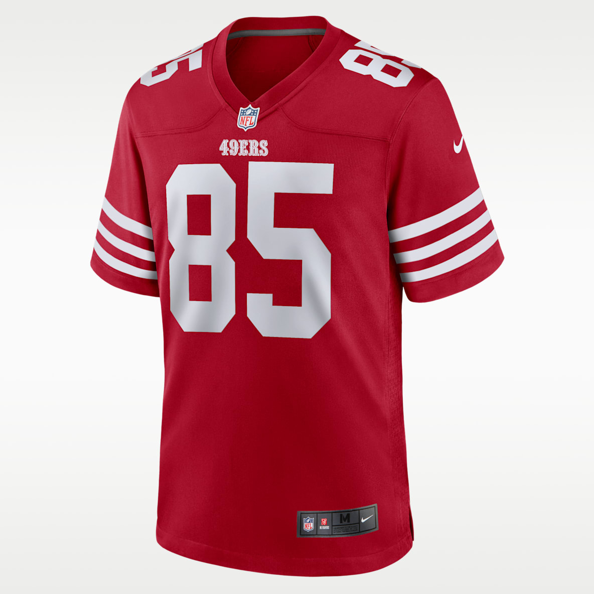 NFL San Francisco 49ers (George Kittle) Men's Game Football Jersey