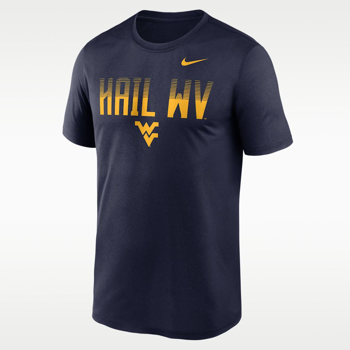 West Virginia Primetime Kinetic Mantra Legend Men's Nike Dri-FIT College T-Shirt