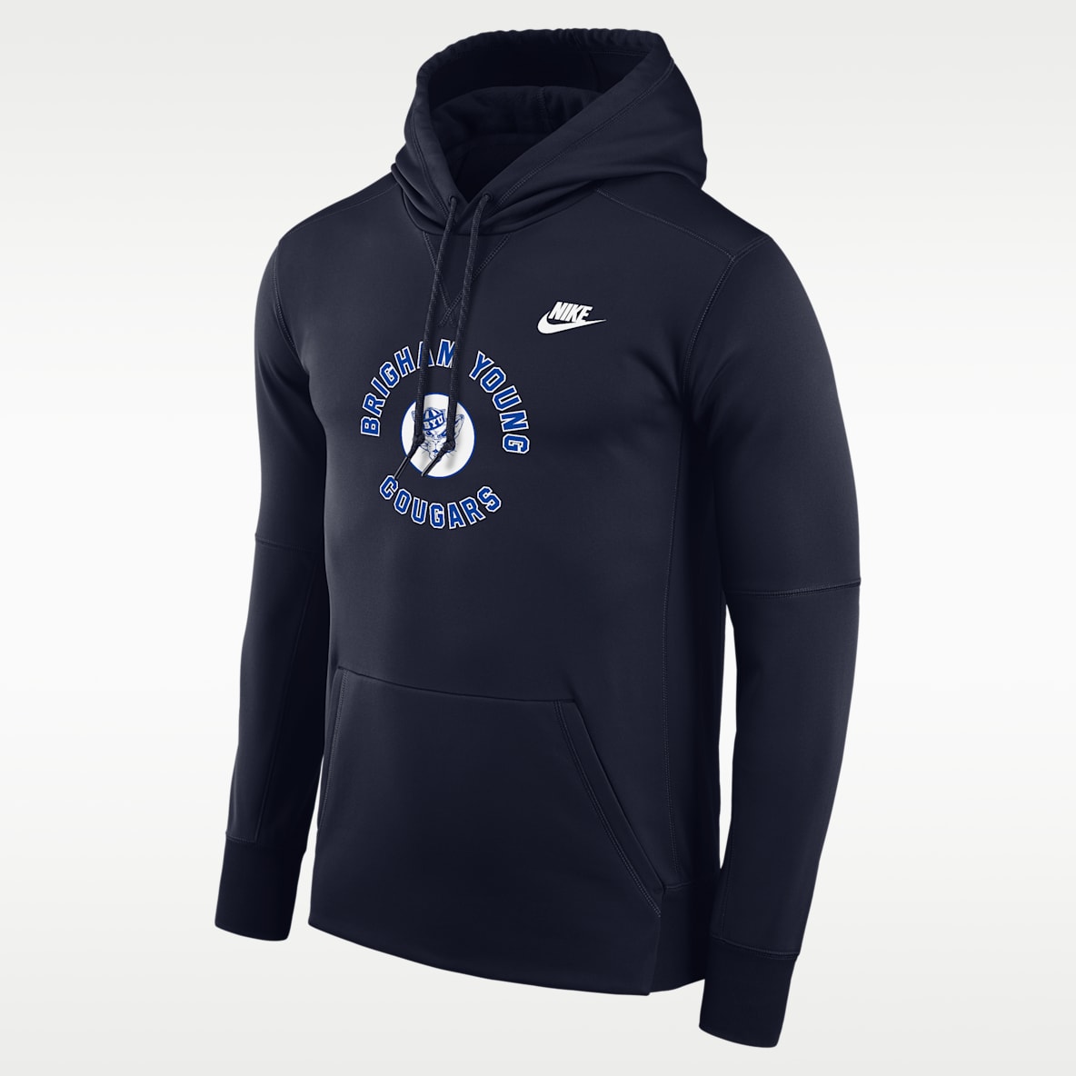 BYU Cougars Men's Nike Football Therma-FIT College Hoodie
