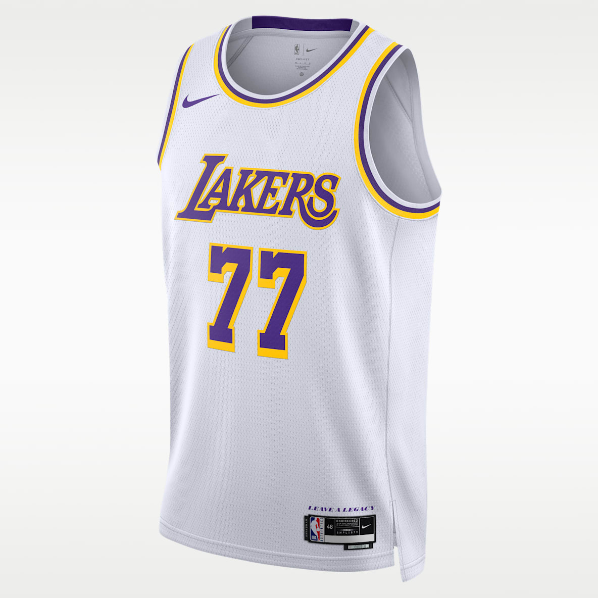 Los Angeles Lakers Association Edition Jersey Nike Dri-FIT de la NBA Swingman para hombre